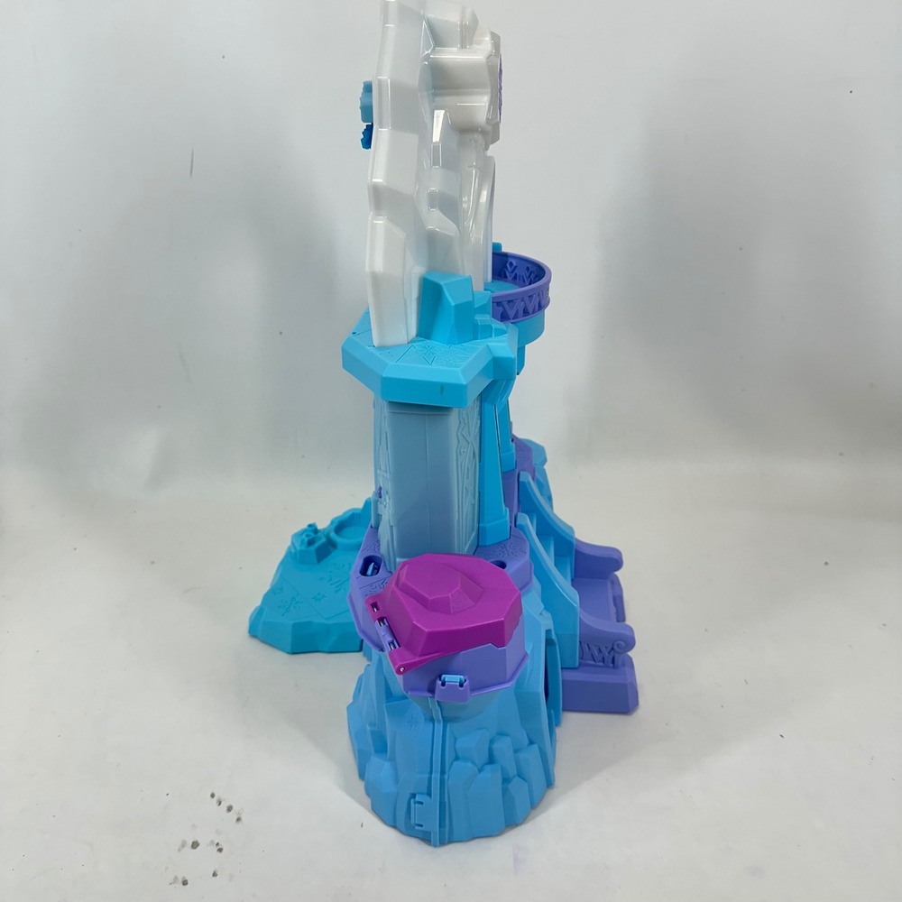 Fisher-Price Little People Disney Frozen Elsa Ice Palace Playset Anna & Elsa - Picture 8 of 9